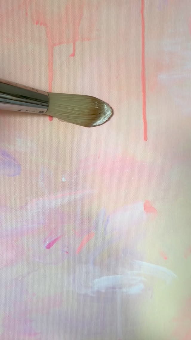 dieses licht am morgen ✨ schwanenwik, 80x100 • bunte unikate auf leinwand im schattenfugenrahmen •&hellip;